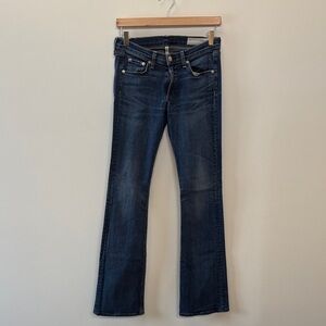 rag & bone Deep Blue Boot Cut Women's Jeans